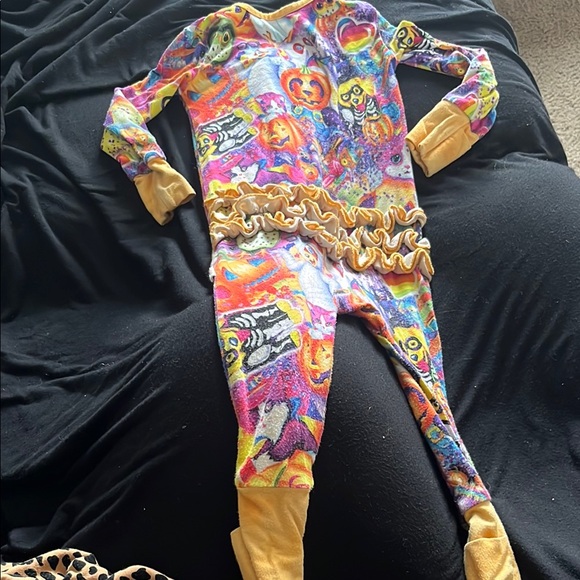 B20. Sunshine Sweeties Bamboo Halloween Lisa Frank Zippy - Picture 3 of 6